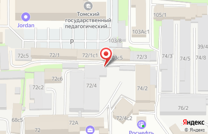 Единый расчетно-кассовый центр г. Томска, УМП на карте