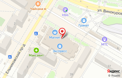 Сервисный центр ВТИ-Сервис в Ельниковском проезде на карте