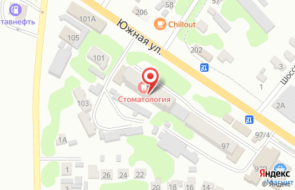 Центр детского технического творчества на Южной улице на карте