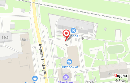 Продовольственный магазин в Москве на карте