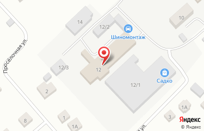 Шиномонтажная мастерская на Сибирской улице на карте
