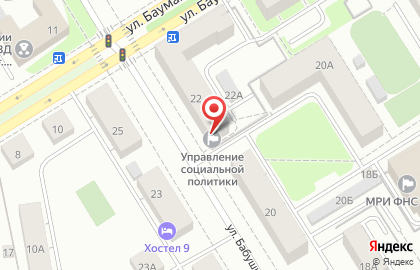 Министерство Социальной Политики Свердловской Области в Орджоникидзевском районе на карте