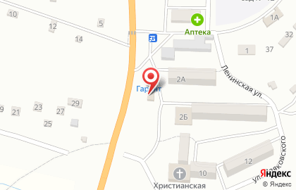 Магазин Селяночка на Ленинской улице на карте