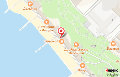 Магазин изделий из янтаря Янтарная шкатулка на карте