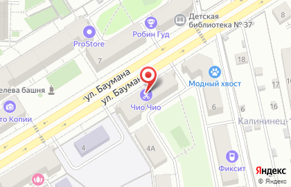 Японская парикмахерская Чио Чио на улице Баумана на карте