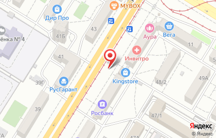 Билборды (6х3 м) от РГ Дрим на улице им В.И.Ленина 46Р на карте