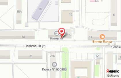 Кедр на Новогодней улице на карте