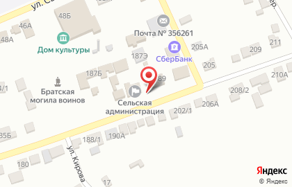 Старомарьеское территориальное управление администрации Граческого муниципального округа СК на карте