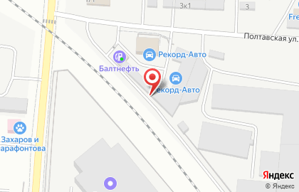 Торговая компания Ветрекс на Полтавской улице на карте