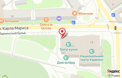 Театр кукол Республики Карелия на карте