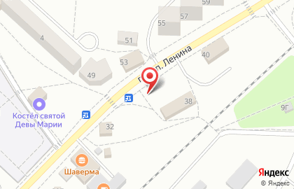 Кафе быстрого питания D.a. bro на проспекте Ленина на карте