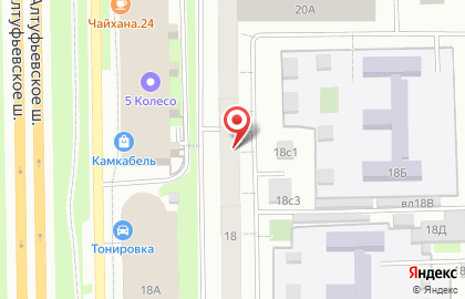 Район Отрадное Совет пенсионеров, ветеранов войны, труда, Вооруженных Сил и правоохранительных органов на Алтуфьевском шоссе на карте