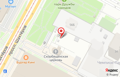 Церковная лавка, Храм иконы Божией Матери Всех скорбящих Радость на карте