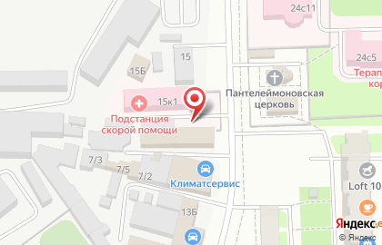 Станция Скорой Медицинской Помощи г. Мытищи на карте