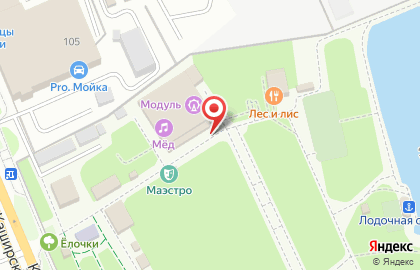 Школа танцев Никиты Худякова на Каширском шоссе в Домодедово на карте