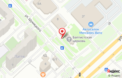 Страховая компания Надежда в Красноярске на карте