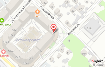 Детский бассейн Акварель в Октябрьском районе на карте