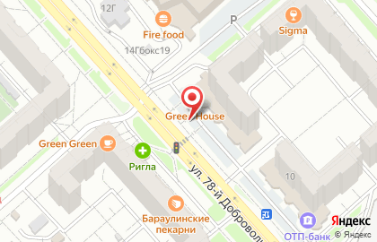 Мир цветов в Советском районе на карте