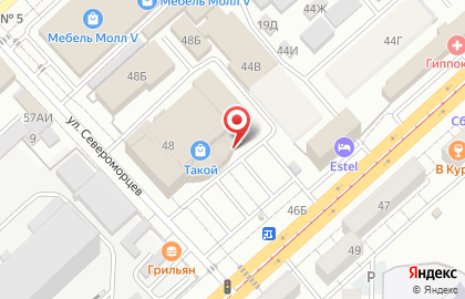 Магазин Волгоградский Мясокомбинат на Рабоче-Крестьянской улице на карте