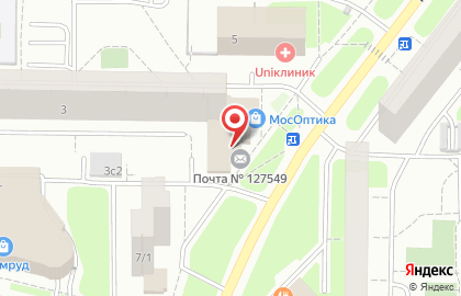 Пансионат Почта России на Мурановской улице на карте