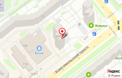 БИНБАНК в Курчатовском районе на карте