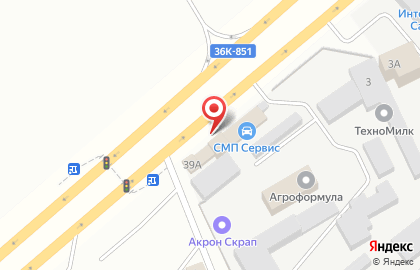 Автокомплекс Заволжье на карте