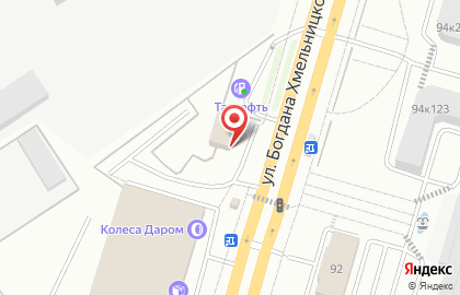 Центр страхования и оформления автомобилей и оформления автомобилей на улице Богдана Хмельницкого на карте