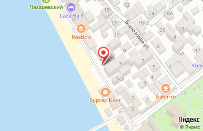 Отель Шторм на карте
