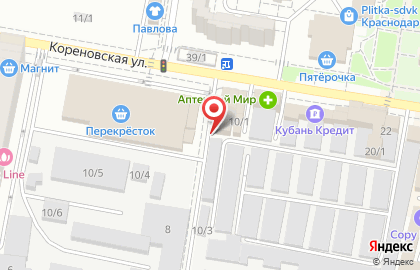 Академия развития интелекта AMAKids на Кореновской улице на карте