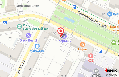 Виола на Первомайской улице на карте