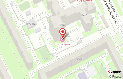 Салон Талисман на Будапештской улице на карте