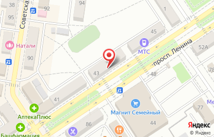 Салон Дом оптики на проспекте Ленина на карте
