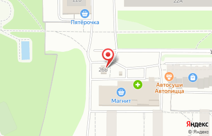 Магазин цветов Азалия на улице Верхняя Дуброва на карте
