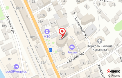 Юридическая Компания по банкротству физических лиц Бизнес-Юрист на карте