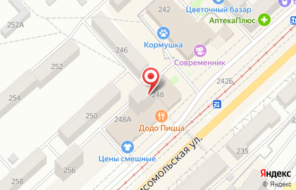 ООО Русские Финансы Запад в Заводском районе на карте