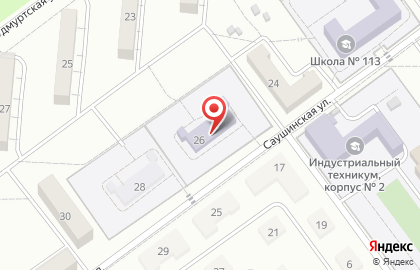 Детский сад №223 в Красноармейском районе на карте