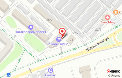 Автомойка в Казани на карте