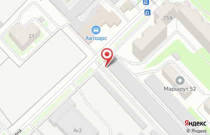 Кафе Сытый кот в переулке Первостроителей на карте