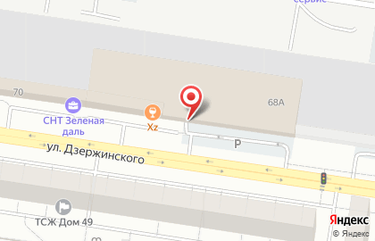Гаражно-строительный кооператив №29, Нива на карте