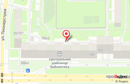 Радуга на проспекте Ветеранов на карте