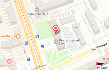 Столовая Горняк на карте