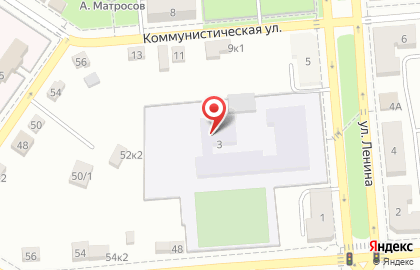 Средняя общеобразовательная школа №6 на улице Ленина на карте