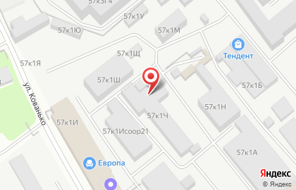 Магазин автозапчастей КомТрак на карте