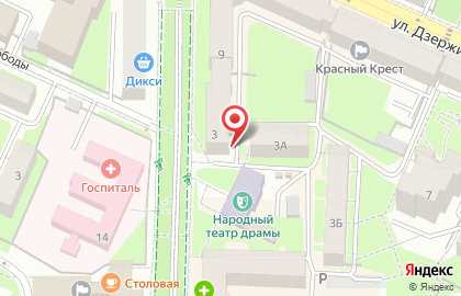 Поликлиника Детская стоматологическая поликлиника в Смоленске на карте