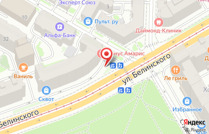 Продуктовый магазин Карамель в Нижегородском районе на карте