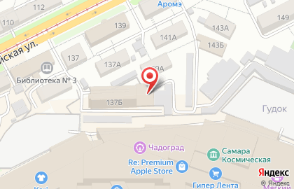 Банкомат Газпромбанк, АО, Самарский филиал на Красноармейской улице на карте