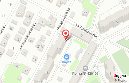Отдел полиции №2 Вишневский на Магаданской улице на карте