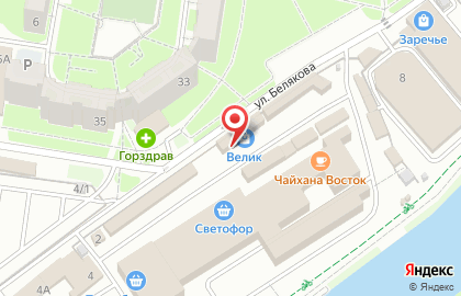 Магазин спортивных товаров Велик на карте