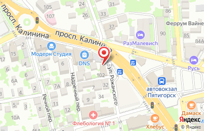 Магазин тканей в Ставрополе на карте