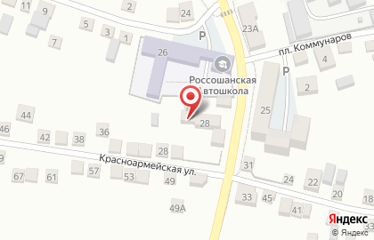 Магазин автозапчастей в Воронеже на карте